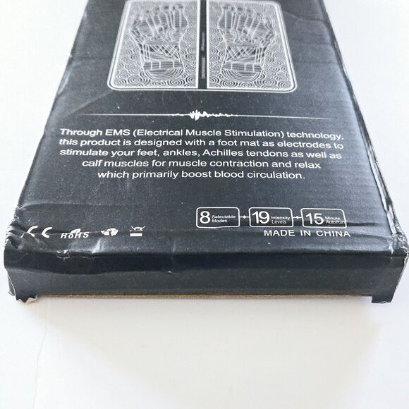 19 Levels 8 Mode Foot Massager Foot Neuropathy for Circulation & Pain Relief EMS - Picture 3 of 11